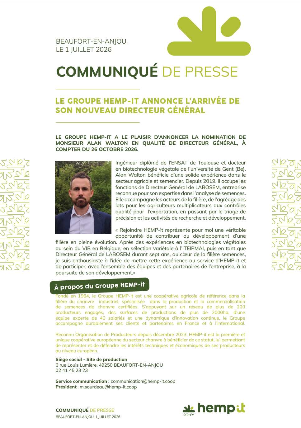 Cp Groupe Hempit Dg